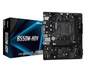 Asrock B550M-HDV Motherboard