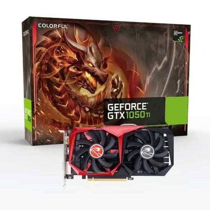 Colorful GTX1050Ti New BattleAxe 4G-5V