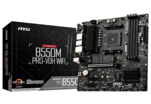 MSI B550M PRO-VDH WIFI (AM4) MOTHERBOARD