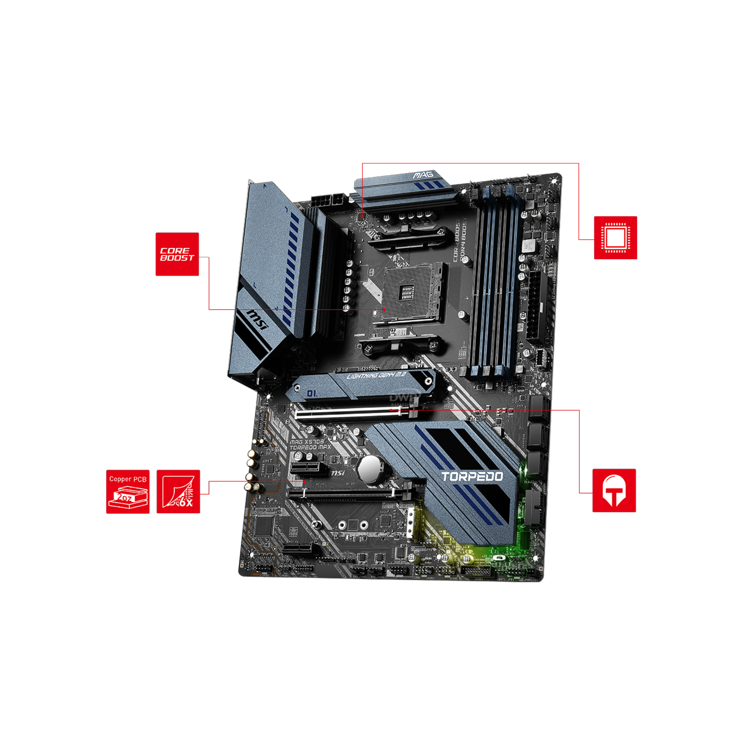 MSI MAG X570S Torpedo MAX - Image 3