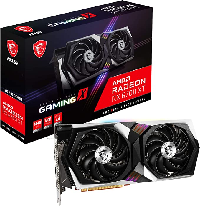 MSI RX6700XT 12GB DDR6 192-BIT GRAPHICS CARD