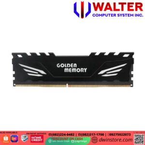 Golden Memory 4Gb DDR4 2400MHZ  w/ Heatsink Memory