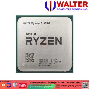 AMD RYZEN 5 5500 OEM 3.60GHZ/6C/12TH/AM4 Processor