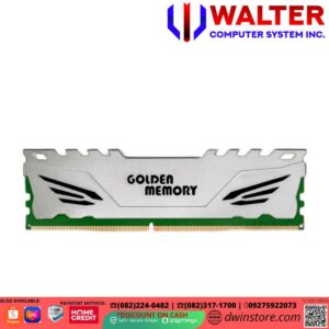 Golden Memory 4Gb DDR3 1600MHZ w/ Heatsink Memory