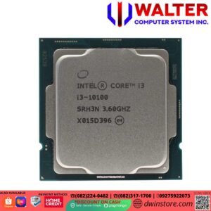 Intel i3 10100 3.6ghz, 6mb cache, LGA1200  OEM Tray