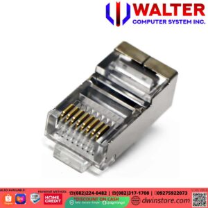 Rj45 connector metal shielded Cat5/Cat6