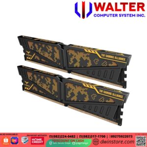 TEAM T-FORCE VULCAN TUF 16GB 2X8GB DDR4 3600 GAMING MEMORY