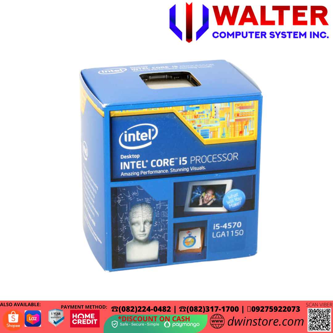 INTEL CORE I5 4570 3.2GHZ LGA 1150