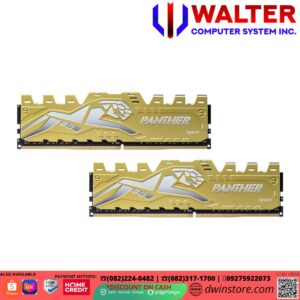 APACER PANTHER GOLDEN 32GB (2X16GB) 3200 MEMORY