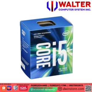 INTEL i5 7400  3.0-3.5 Ghz 4-core Kabylake LGA1151
