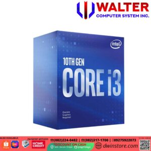 Intel i3 10100F 3.6ghz, 6mb cache, LGA1200   Processor