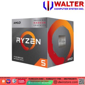 AMD RYZEN 5 3400G 4-Core 8-Thread 3.7-4.2 ghz 6mb 65W AM4 |