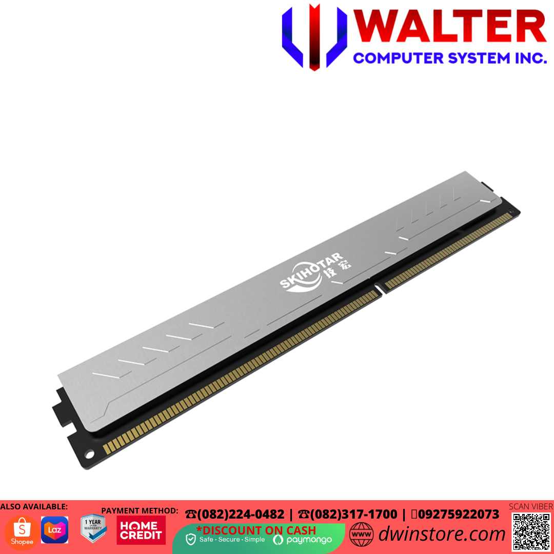 SKIHOTAR SODIMM 8GB DDR3 1600MHZ