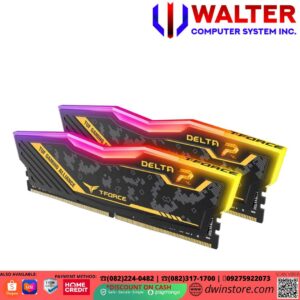 TEAM Tforce Delta TUF 32GB Kit ( 2x16GB )DDR4 3200 MEMROY