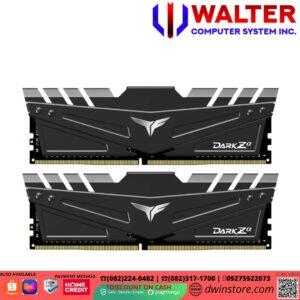 TEAM GROUP DARK Za 8GB x2  BLACK 3600 MHz