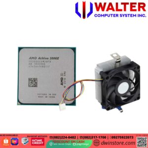 AMD 200GE OEM 3.2GHZ 4MB/SOCKET AM4 W/OEM CPU FAN