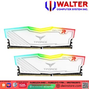 TEAM Tforce DELTA 8GBX2 3600 RGB  WHITE