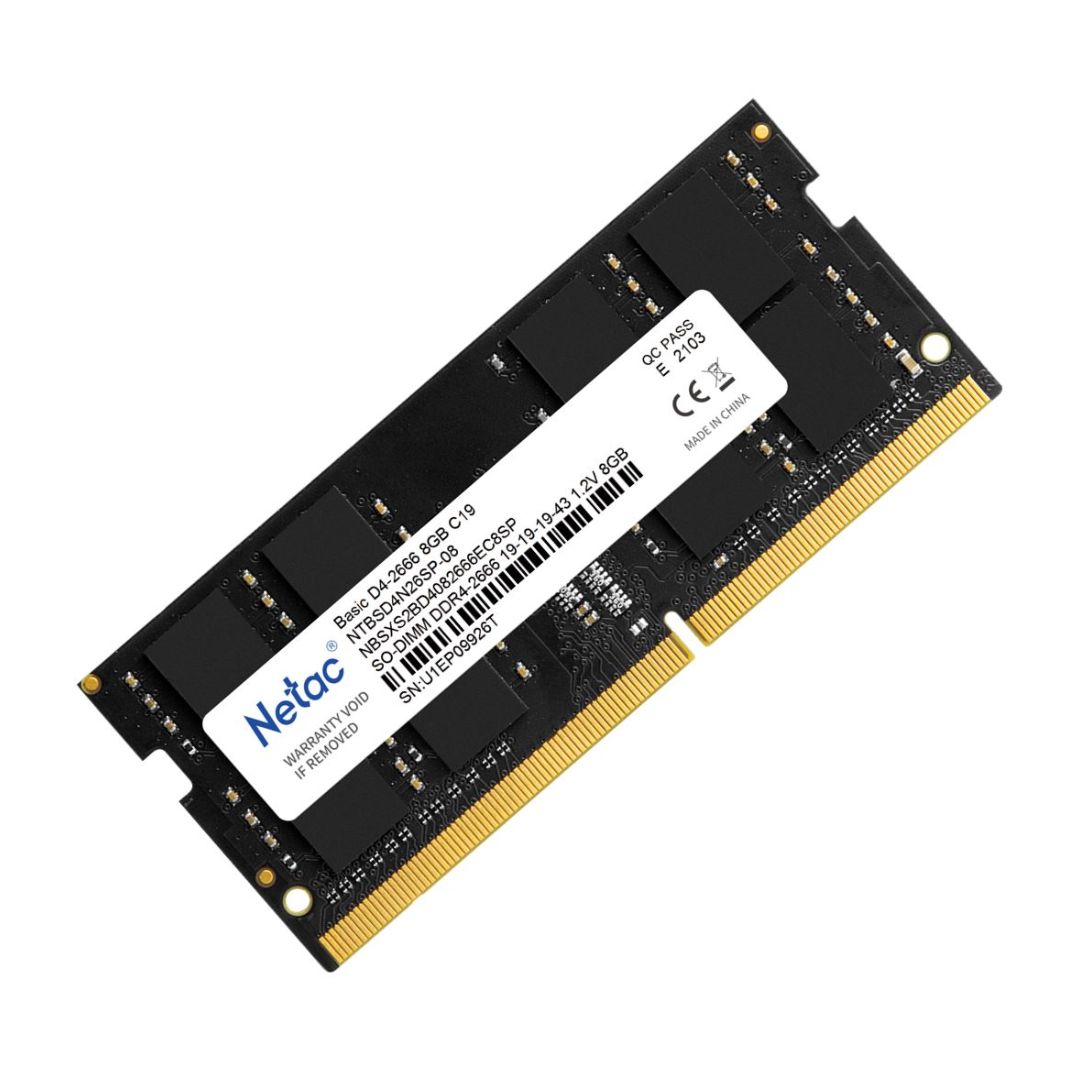 NETAC NTBSD4N26SP-08 8GB 2666MHZ SODIMM D4 - Image 2