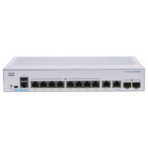 CISCO CBS350-8T-E-2G-EU  Managed 8-port GE, Ext PS, 2x1G