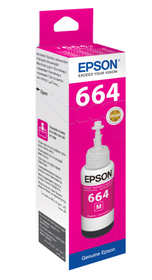 EPSON ink T6643 MAGENTA Genuine Ink