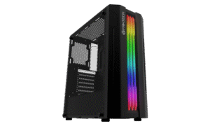 FANTECH CG-72 Black tempered glass RGB Front