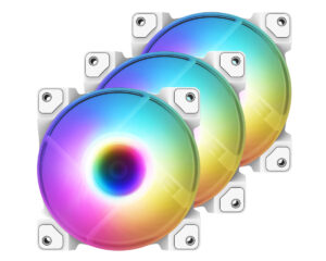 ID Cooling DF-12025 ARGB Trio Snow 3x120mm