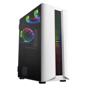 INPLAY Esport 06 White tempered glass ATX casing