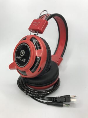 INPLAY H15 BIG HEADSET- RED