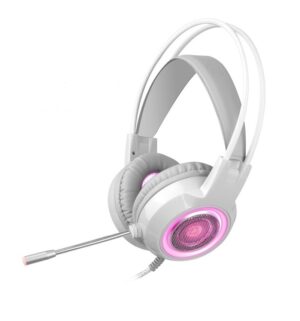 INPLAY H510 HEADSET WHITE W/ RGB LIGHT