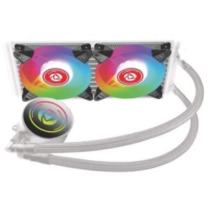 INPLAY ICE-240AX AIO Liquid Cooler White with Hub