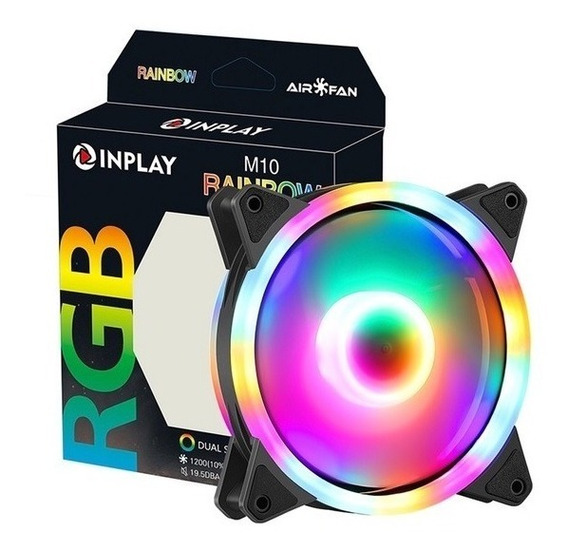 INPLAY RGB RAINBOW FAN M10 - Image 2