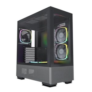Montech Sky Two ATX Case 4x120mm PWM Fans (Black )