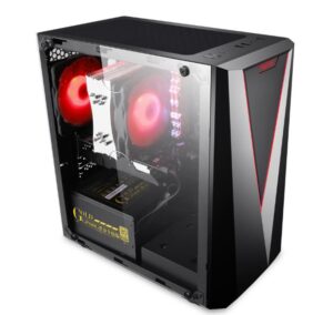 Segotep Prime-V Tempered Glass Side Micro-ATX Gaming Case