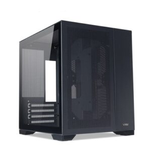 Tecware VXM TG/Mesh mATX Dual Chamber Chassis Black