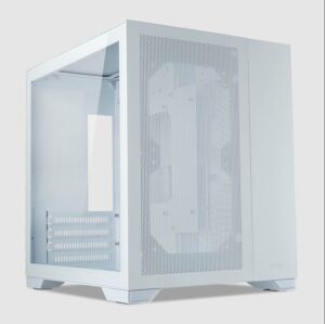 Tecware VXM TG/Mesh mATX Dual Chamber Chassis White