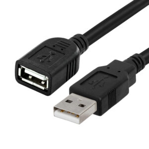 USB 2.0 3meters Extension Cable Black