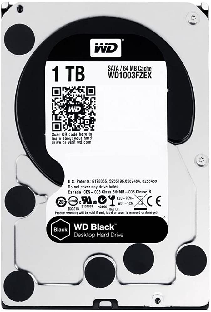 WD WD10EZEX 1TB Caviar Black 3.5"