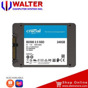Crucial BX500 240GB (CT240BX500SSD1)2.5" SATA SSD