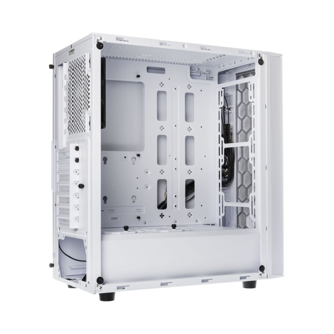 Silverstone FARA R1 TG Window ATX White 1X120mm - Image 2