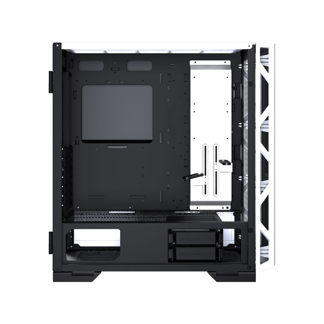 iForgame Nimbus1 G ICE TG,Orca hite,ATX,3X120mm, - Image 2