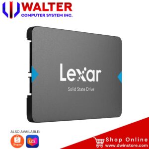 Lexar NQ100 240GB 2.5" SSD 550MB/s Read, SATA III (6Gb/s)