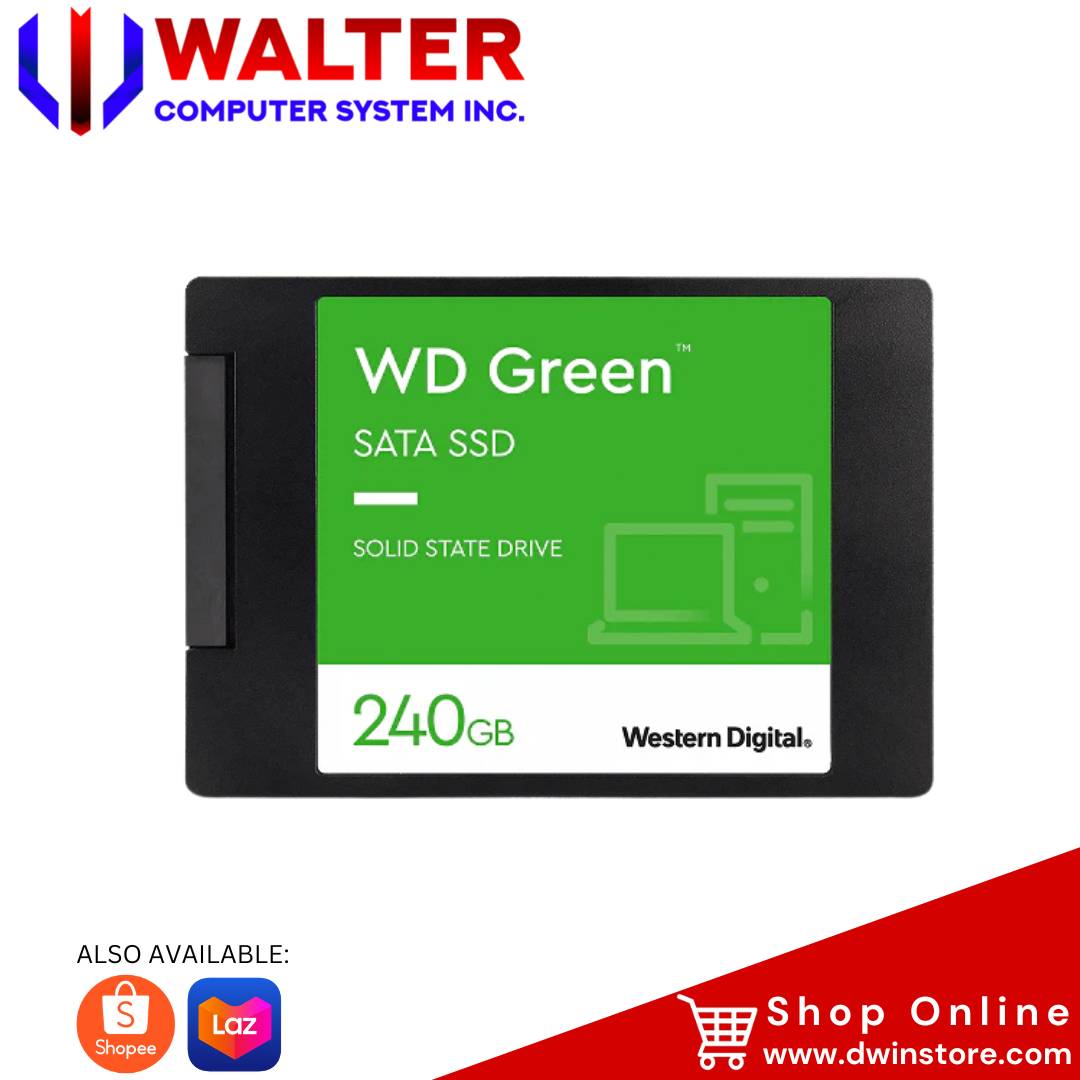 WD Green WDS240G2G0A - 3D NAND 240GB