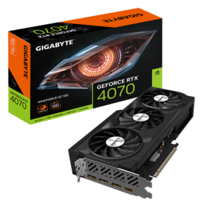 GIGABYTE RTX4070 WINDFORCE OC 12GB GRAPHICS CARD