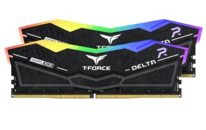 TEAM TFORCE DELTA 32GB DDR5(2X16GB)6000MHZ MEMORY (BLACK )