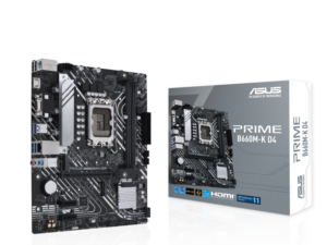 Asus Prime B660M-K D4 LGA1700 12th Gen