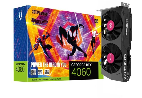 Zotac Gaming GF RTX 4060 8GB OC Spider-Man