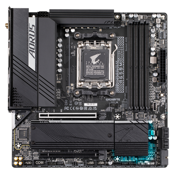 Gigabyte B650M-AORUS-ELITE-AX/AM5/4XDDR5/Motherboard