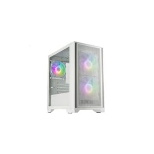 TECWARE NEO M2 MESH TG,WHITE,mATX,2X140mm/1x120mm