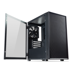 TECWARE NEXUS AIR M2 MESH TG, Black mATX, 3X120mm