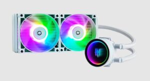 Tecware MIRAGE 240MM AIO White Omni ARGB